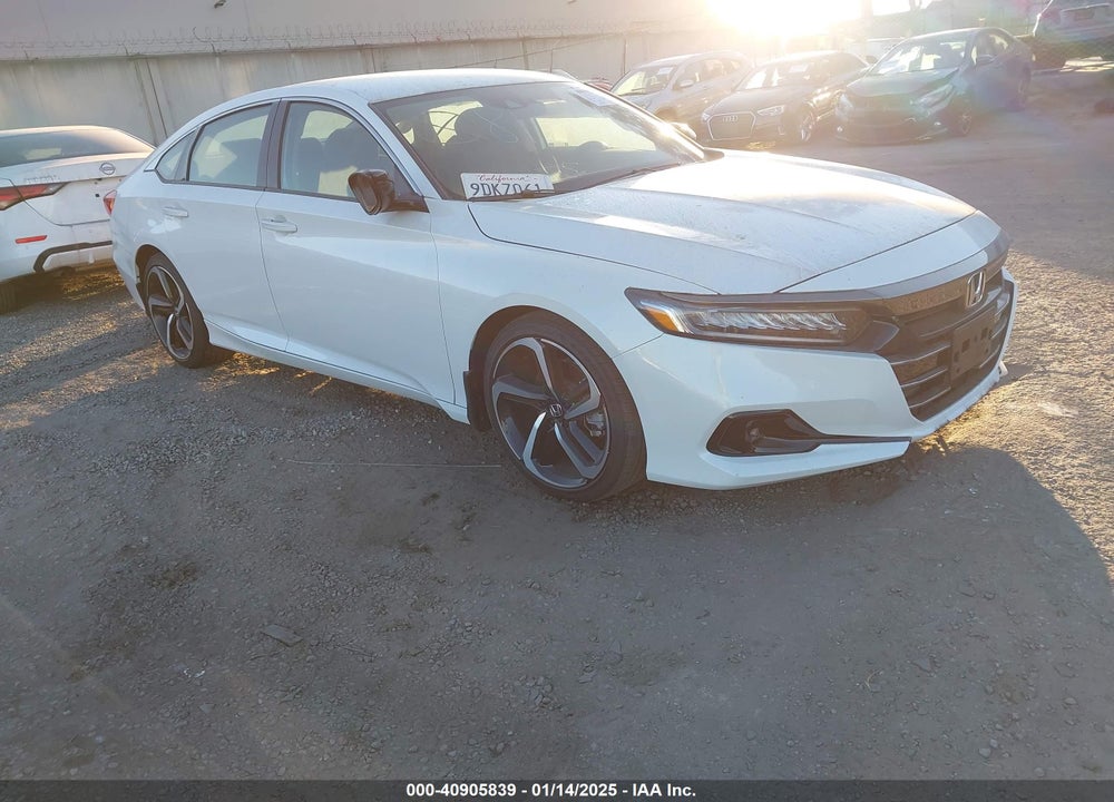 2022 HONDA ACCORD SPORT SPECIAL EDITION VIN: 1HGCV1F40NA065920
