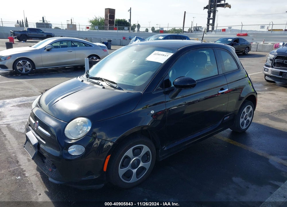 2014 FIAT 500E BATTERY ELECTRIC VIN: 3C3CFFGE1ET266853