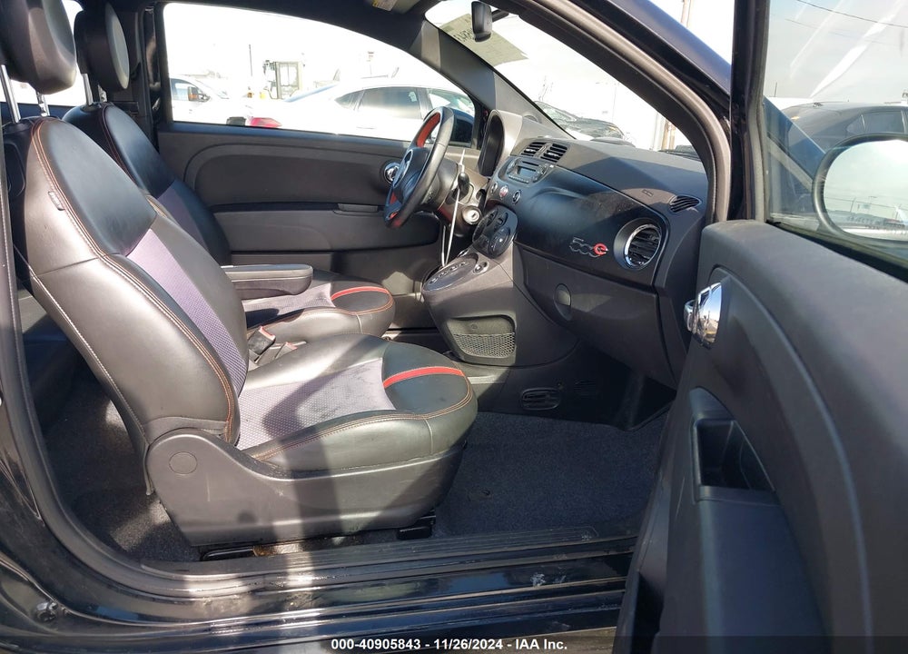 2014 FIAT 500E BATTERY ELECTRIC VIN: 3C3CFFGE1ET266853