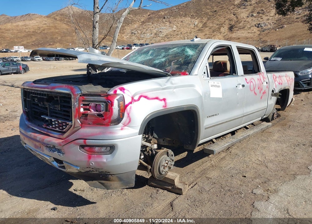 2018 GMC SIERRA VIN: 3GTU2PEJ2JG622781