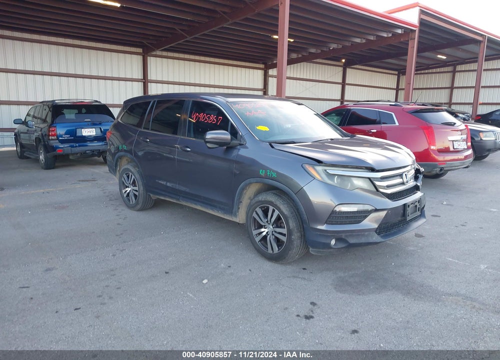 2017 HONDA PILOT EX-L VIN: 5FNYF6H85HB004010