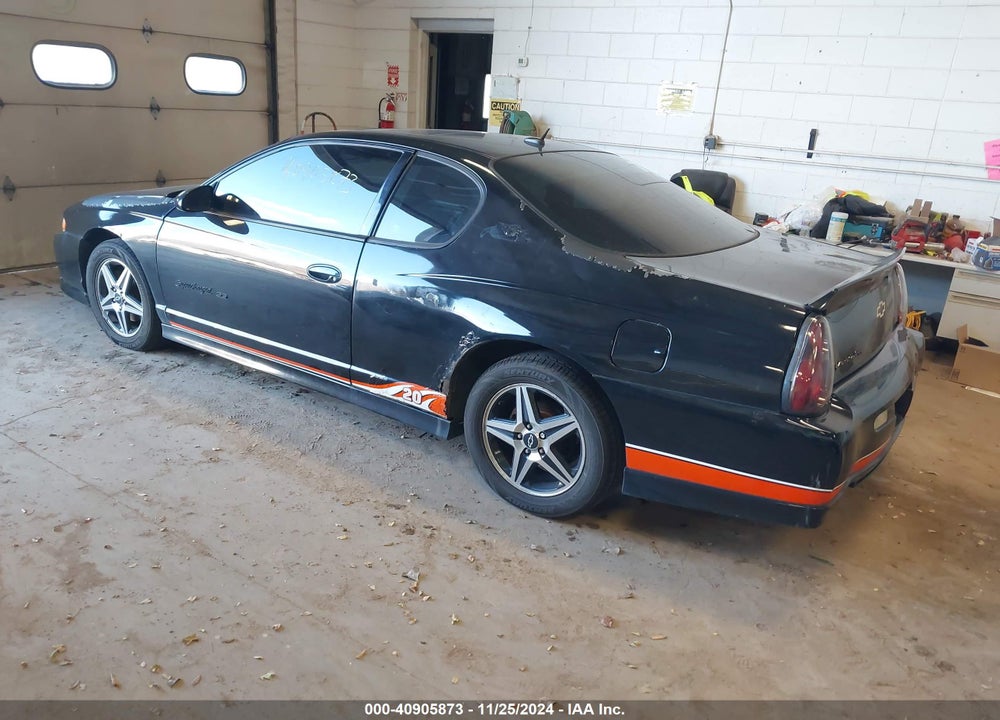 2005 CHEVROLET MONTE CARLO SUPERCHARGED SS VIN: 2G1WZ151659252896