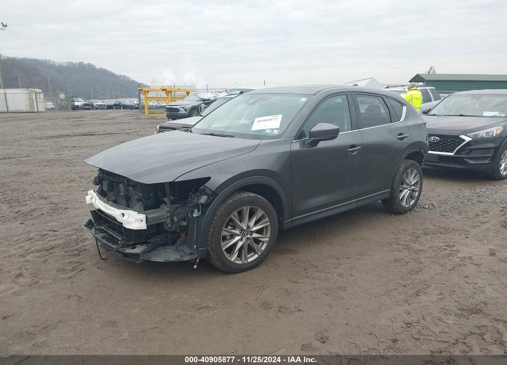 2021 MAZDA CX-5 GRAND TOURING VIN: JM3KFBDM7M1443785