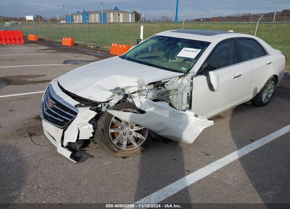 2015 CADILLAC CTS LUXURY VIN: 1G6AX5SX5F0106186