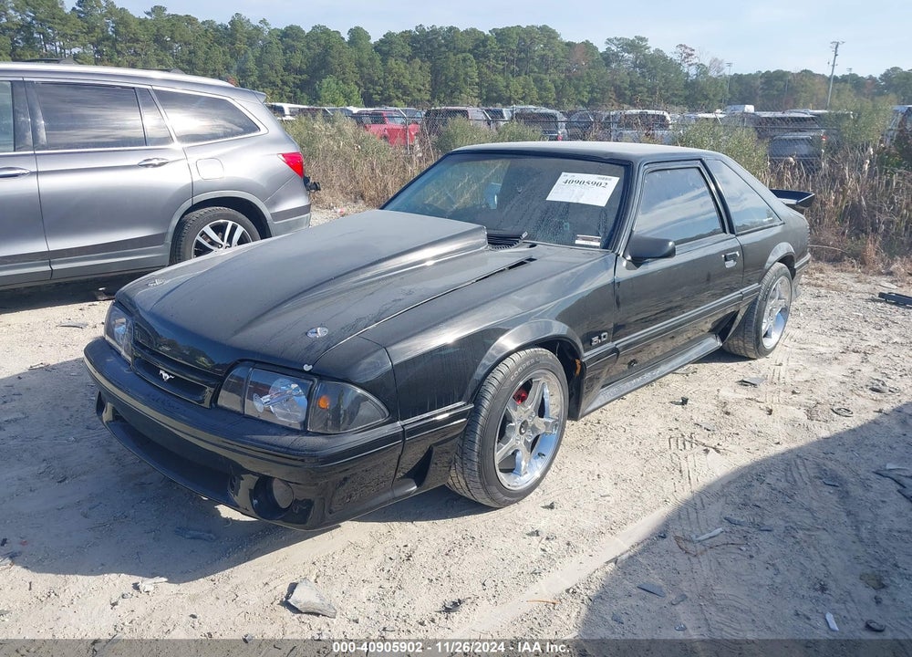 1987 FORD MUSTANG GT VIN: 1FABP42E2HF214538
