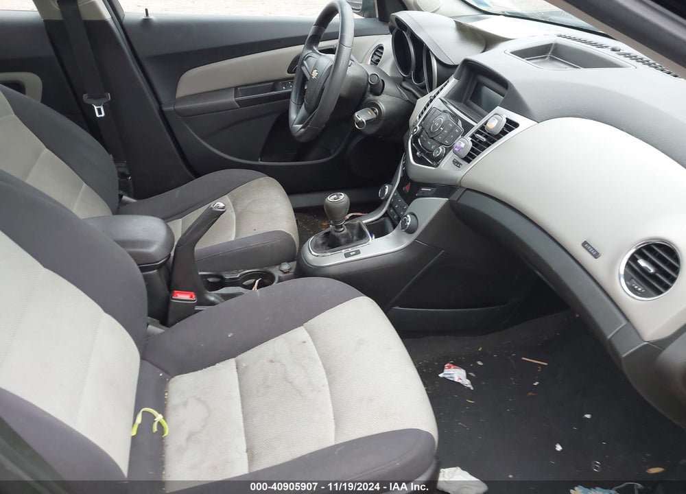 2013 CHEVROLET CRUZE LS MANUAL VIN: 1G1PB5SHXD7307738