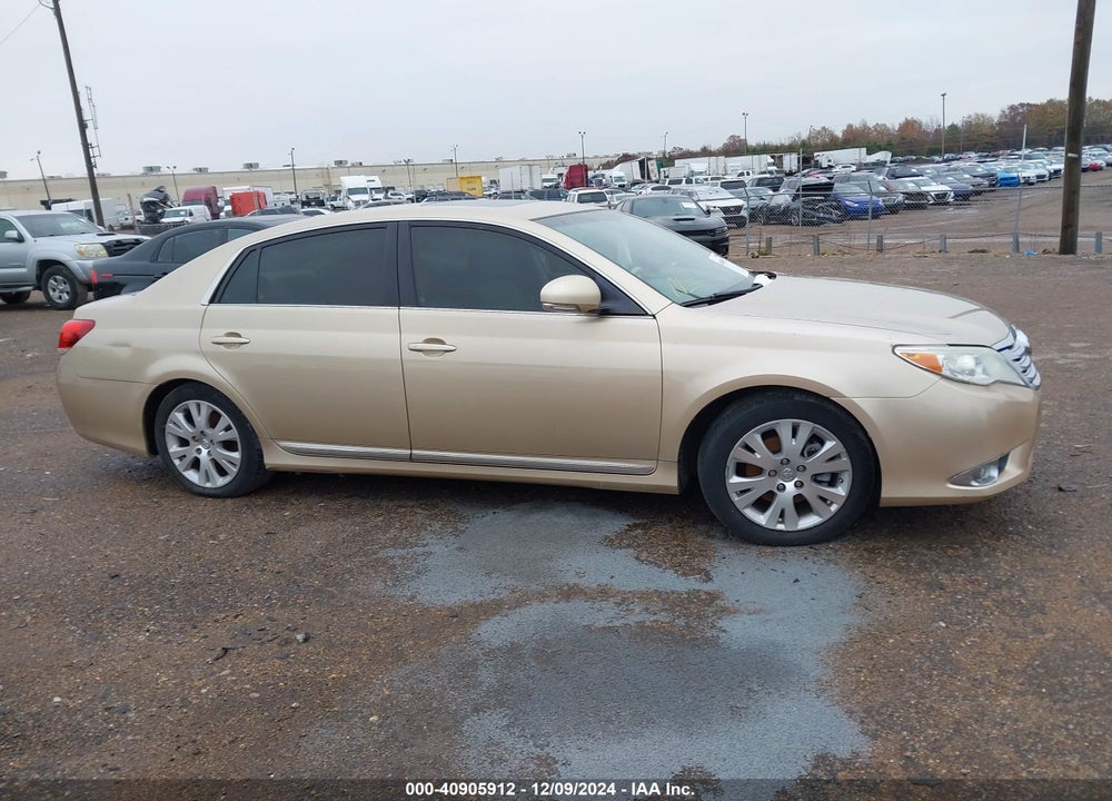 2011 TOYOTA AVALON VIN: 4T1BK3DB0BU387642