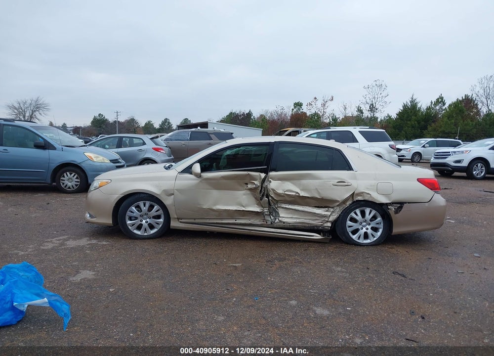 2011 TOYOTA AVALON VIN: 4T1BK3DB0BU387642