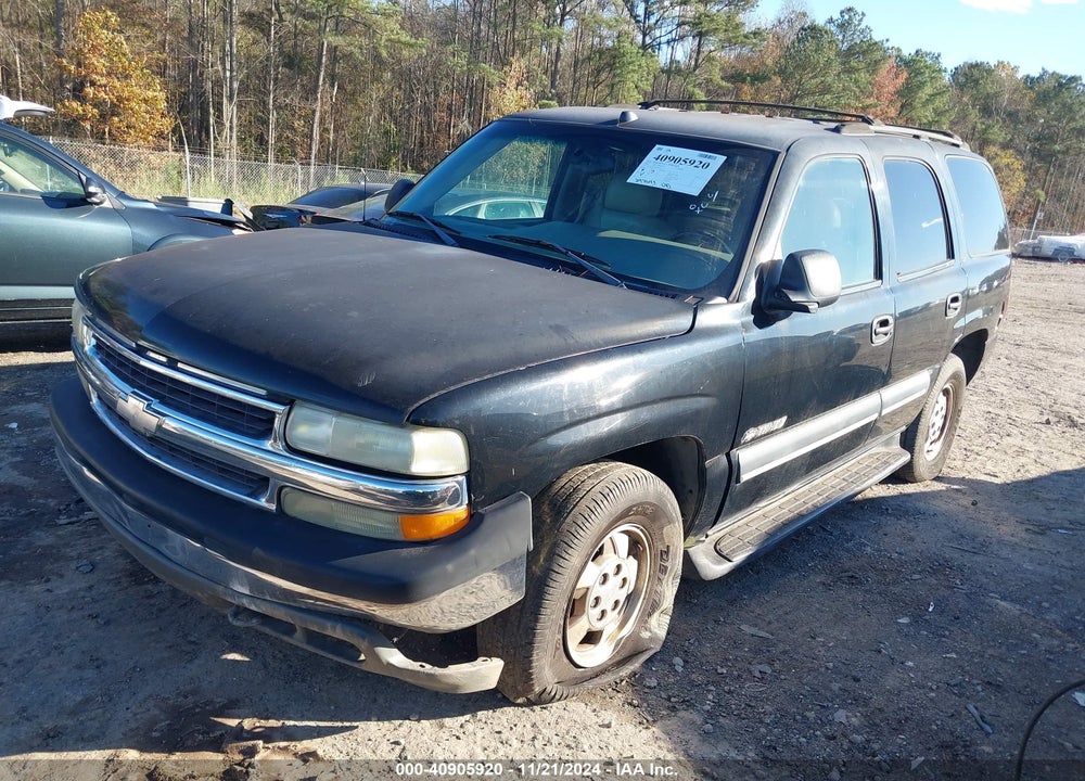 2002 CHEVROLET TAHOE LS VIN: 1GNEC13Z12R324769