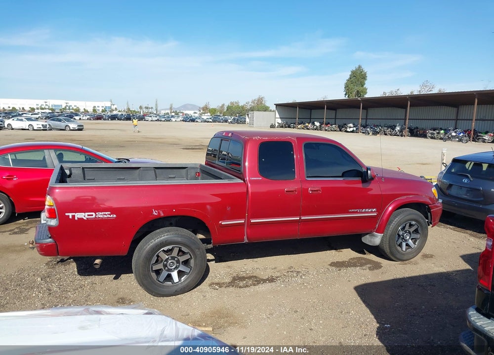 2002 TOYOTA TUNDRA LTD V8 VIN: 5TBRT38142S271228