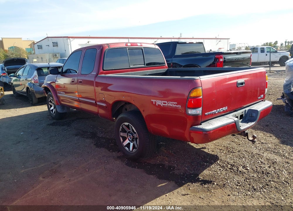 2002 TOYOTA TUNDRA LTD V8 VIN: 5TBRT38142S271228