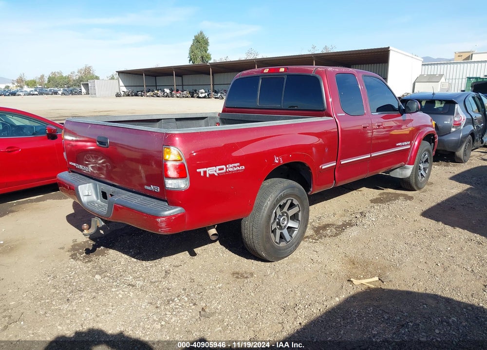 2002 TOYOTA TUNDRA LTD V8 VIN: 5TBRT38142S271228
