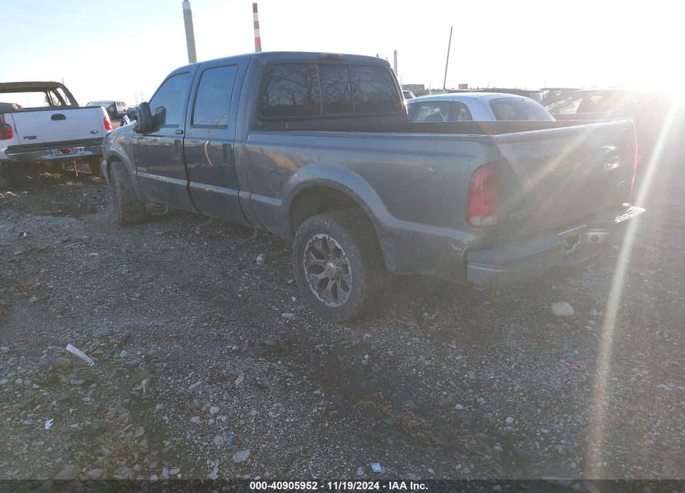 2004 FORD F-250 LARIAT/XL/XLT VIN: 1FTNW20L74EB68463
