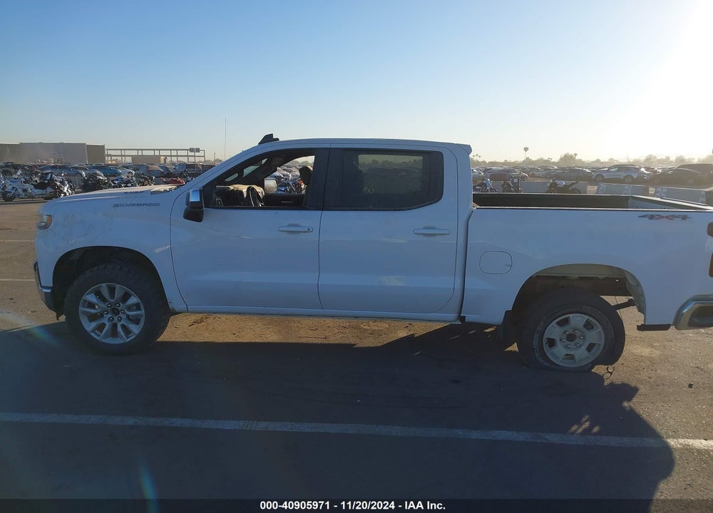 2021 CHEVROLET SILVERADO 1500 4WD SHORT BED LT VIN: 3GCUYDET5MG258584