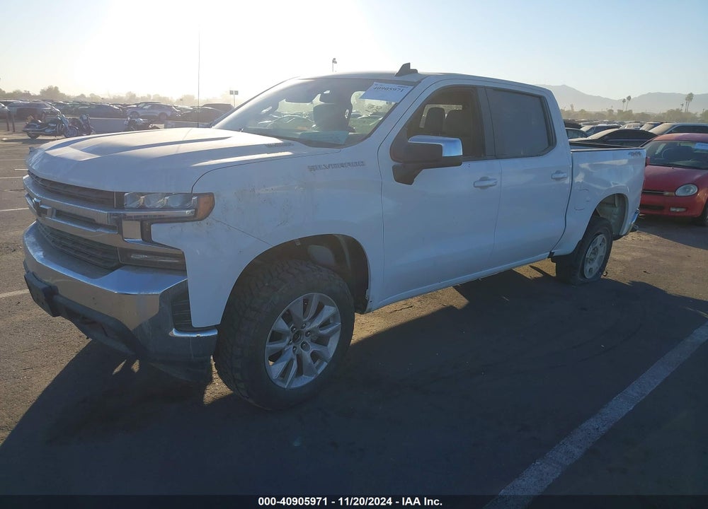 2021 CHEVROLET SILVERADO 1500 4WD SHORT BED LT VIN: 3GCUYDET5MG258584