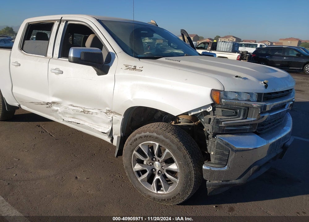 2021 CHEVROLET SILVERADO 1500 4WD SHORT BED LT VIN: 3GCUYDET5MG258584