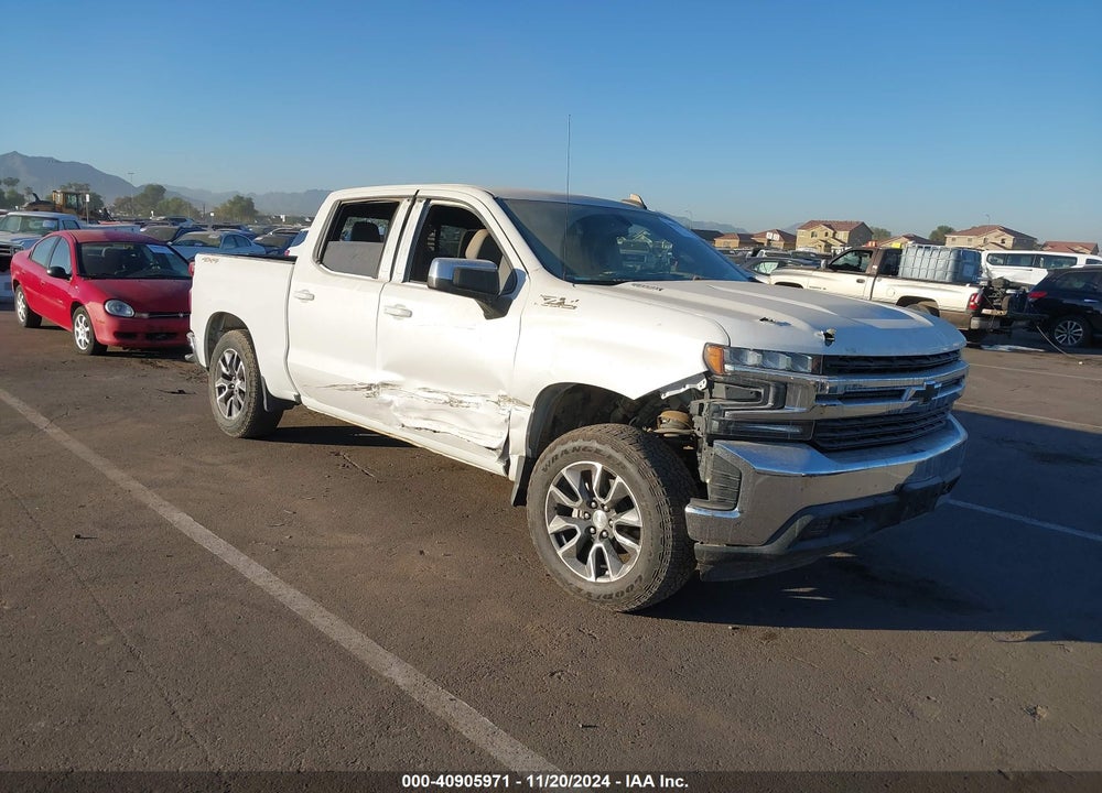 2021 CHEVROLET SILVERADO 1500 4WD SHORT BED LT VIN: 3GCUYDET5MG258584