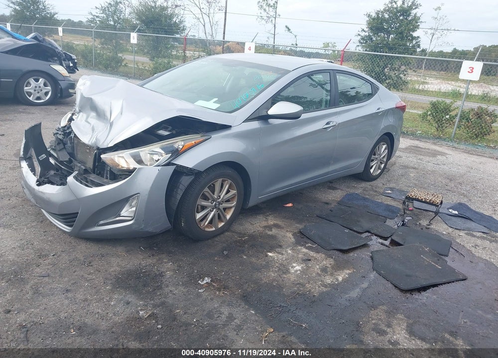 2016 HYUNDAI ELANTRA SE VIN: 5NPDH4AE8GH790284