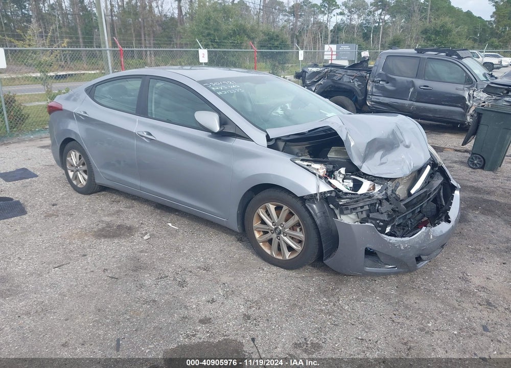 2016 HYUNDAI ELANTRA SE VIN: 5NPDH4AE8GH790284