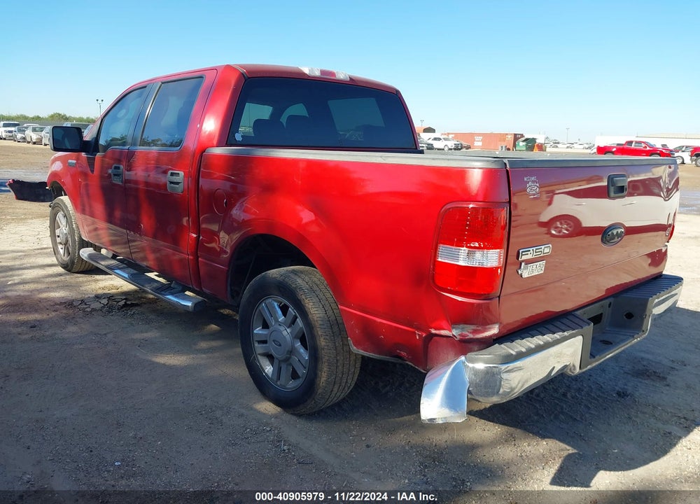2008 FORD F-150 60TH ANNIVERSARY/FX2/XL/XLT VIN: 1FTRW12W88FC07404