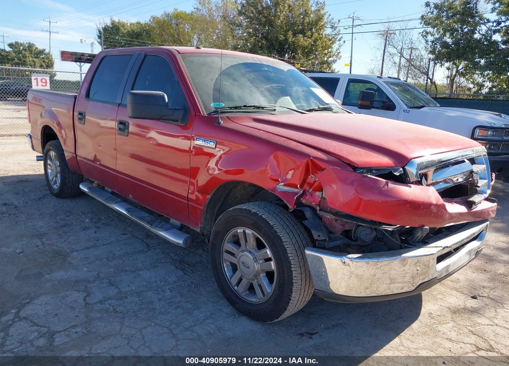 2008 FORD F-150 60TH ANNIVERSARY/FX2/XL/XLT VIN: 1FTRW12W88FC07404