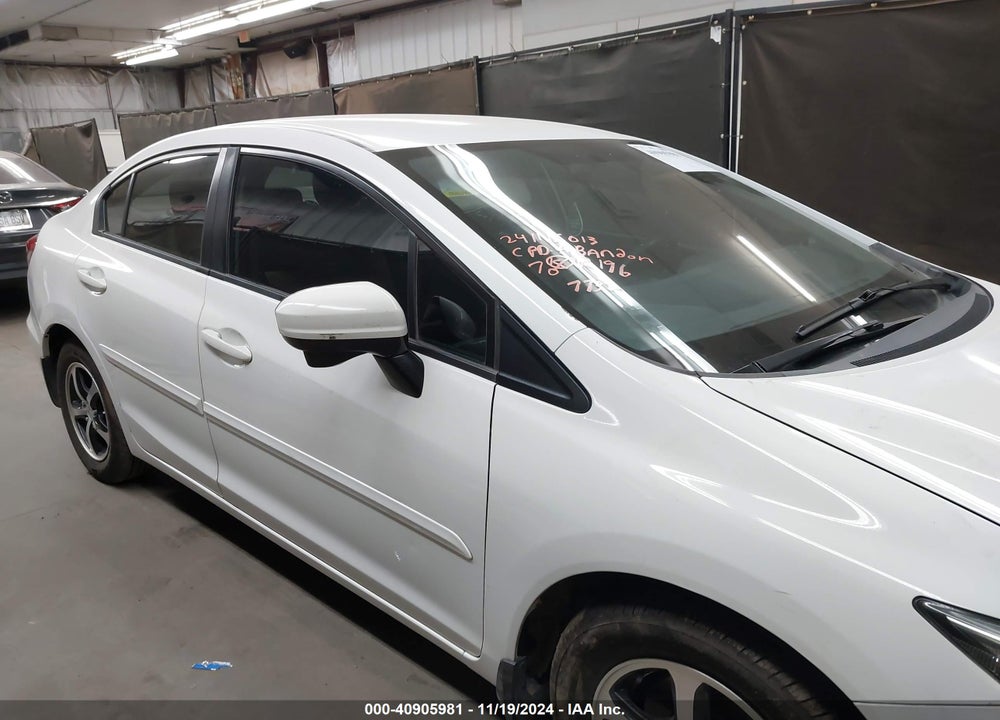 2015 HONDA CIVIC SE VIN: 19XFB2F73FE027732
