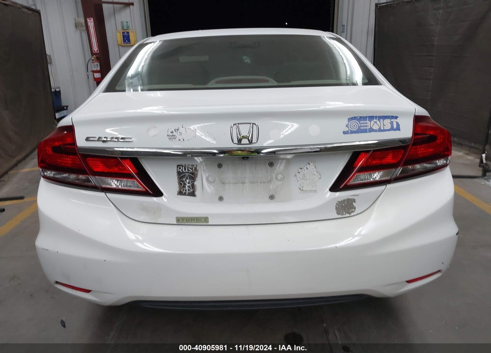 2015 HONDA CIVIC SE VIN: 19XFB2F73FE027732