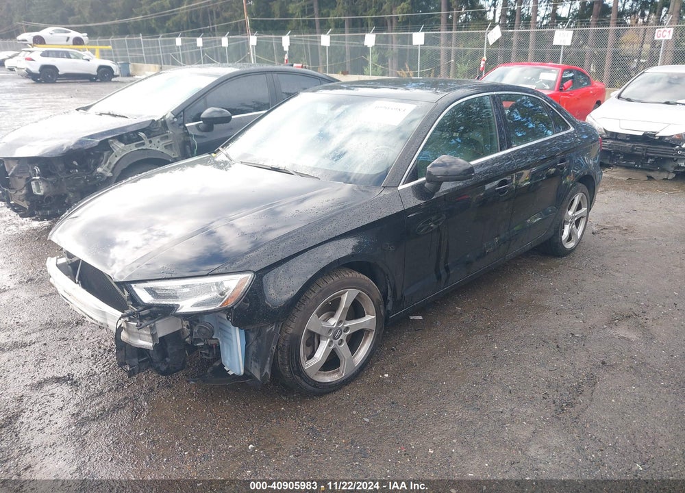 2019 AUDI A3 45 PREMIUM VIN: WAUBEGFF3K1019313