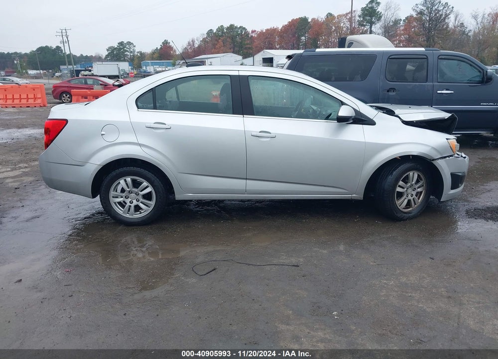2015 CHEVROLET SONIC LT AUTO VIN: 1G1JC5SH9F4159394