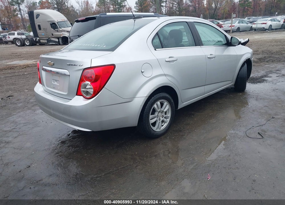 2015 CHEVROLET SONIC LT AUTO VIN: 1G1JC5SH9F4159394