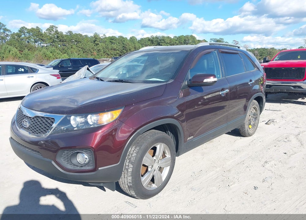 2013 KIA SORENTO EX VIN: 5XYKUCA67DG320417
