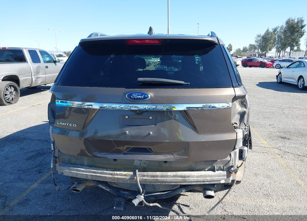 2016 FORD EXPLORER LIMITED VIN: 1FM5K7F80GGB19024