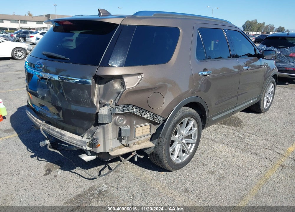 2016 FORD EXPLORER LIMITED VIN: 1FM5K7F80GGB19024