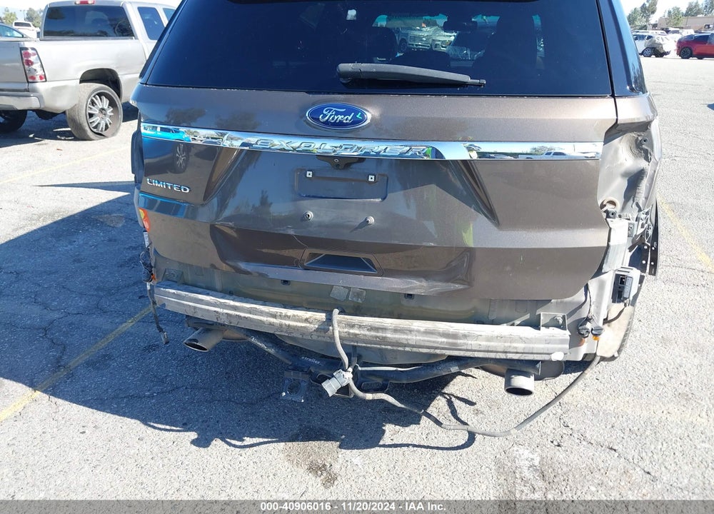 2016 FORD EXPLORER LIMITED VIN: 1FM5K7F80GGB19024