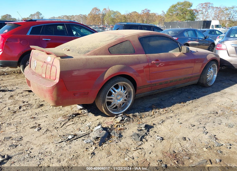 2006 FORD MUSTANG V6 VIN: 1ZVFT80N465226000
