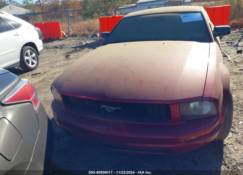2006 FORD MUSTANG V6 VIN: 1ZVFT80N465226000