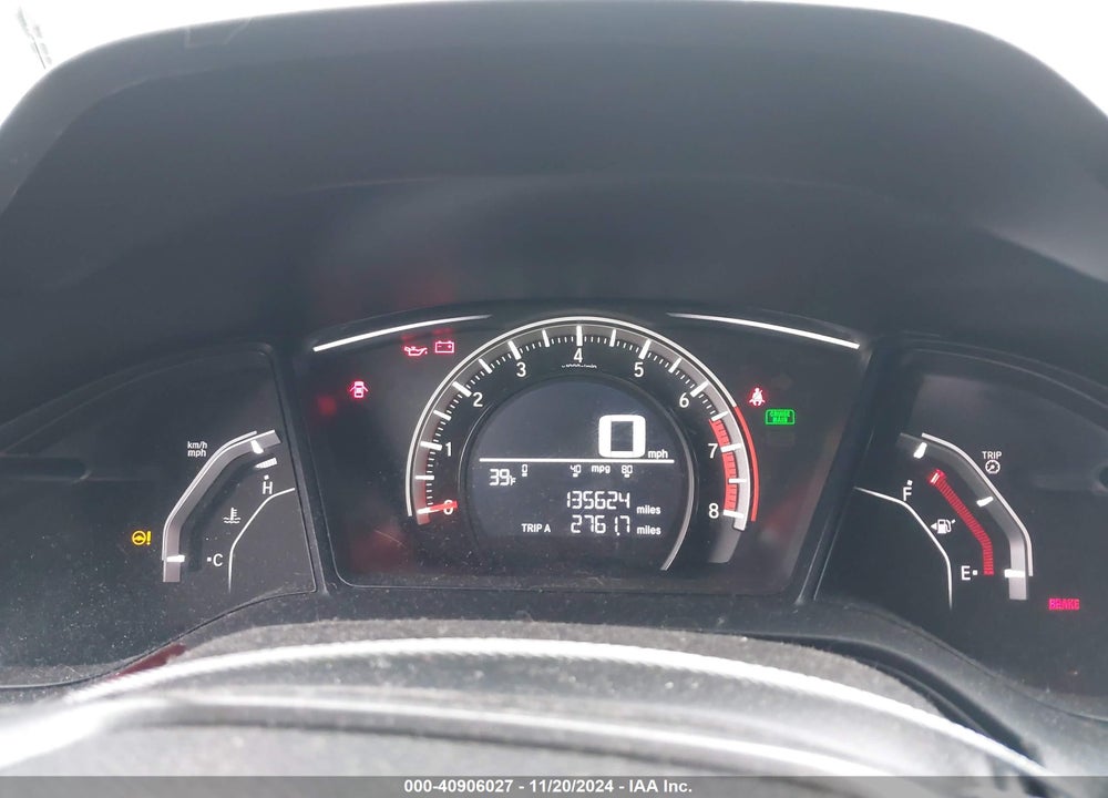 2017 HONDA CIVIC VIN: SHHFK7G40HU209689
