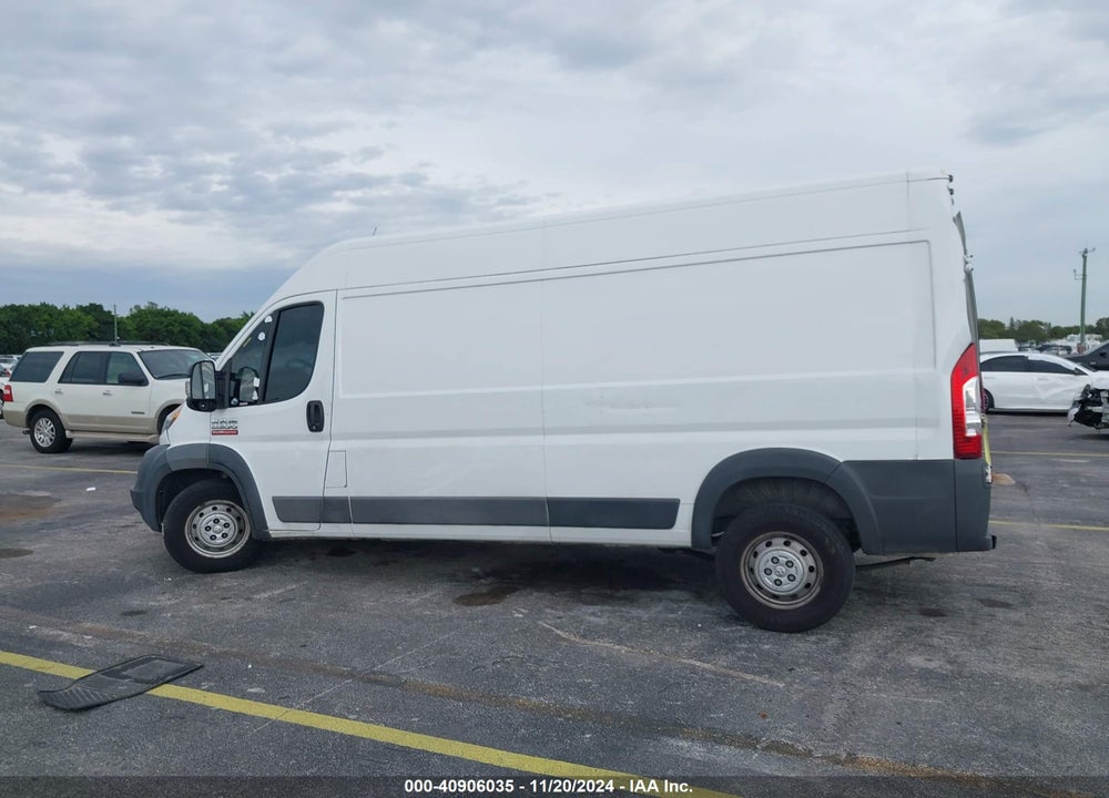 2017 RAM PROMASTER 2500 HIGH ROOF 159 WB VIN: 3C6TRVDG0HE536951