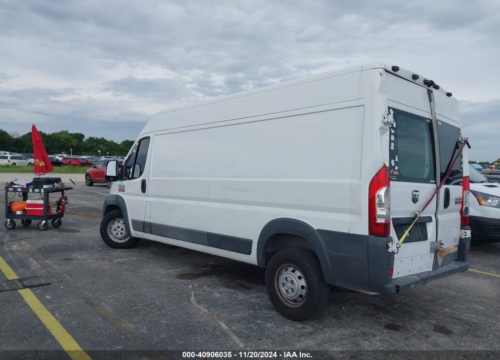 2017 RAM PROMASTER 2500 HIGH ROOF 159 WB VIN: 3C6TRVDG0HE536951