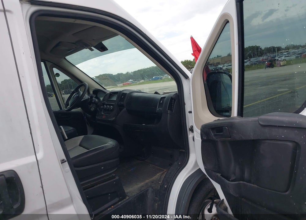 2017 RAM PROMASTER 2500 HIGH ROOF 159 WB VIN: 3C6TRVDG0HE536951
