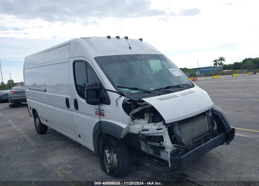 2017 RAM PROMASTER 2500 HIGH ROOF 159 WB VIN: 3C6TRVDG0HE536951