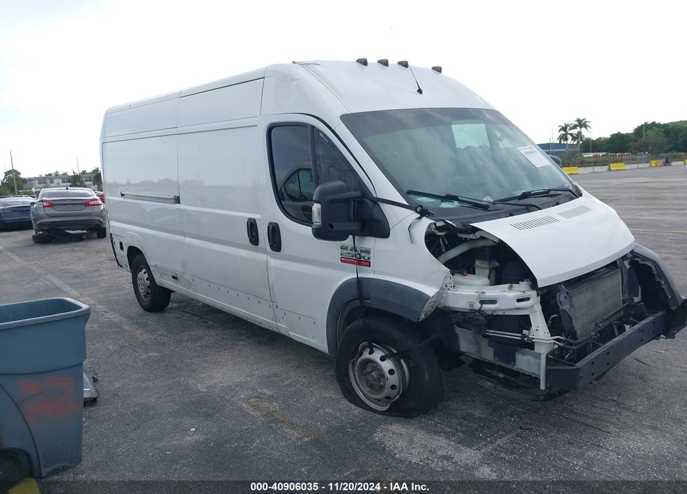 2017 RAM PROMASTER 2500 HIGH ROOF 159 WB VIN: 3C6TRVDG0HE536951