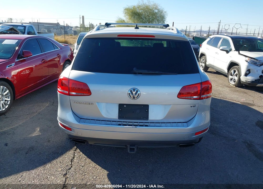 2012 VOLKSWAGEN TOUAREG VR6 SPORT VIN: WVGEF9BP5CD007618
