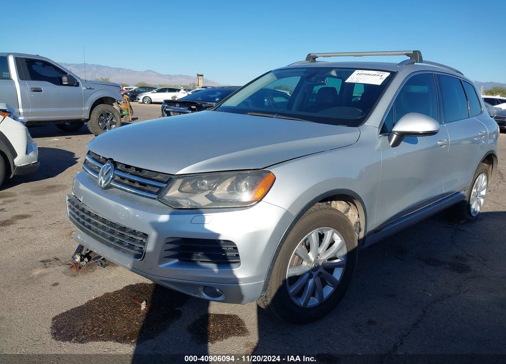 2012 VOLKSWAGEN TOUAREG VR6 SPORT VIN: WVGEF9BP5CD007618