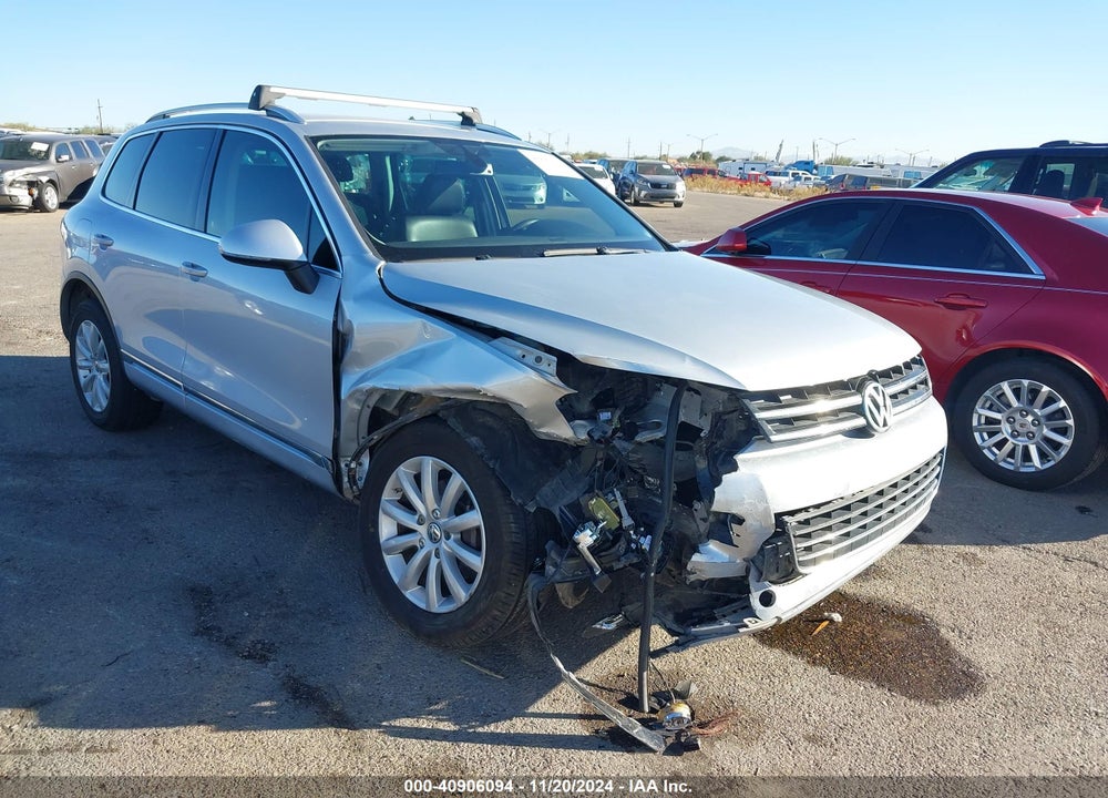 2012 VOLKSWAGEN TOUAREG VR6 SPORT VIN: WVGEF9BP5CD007618