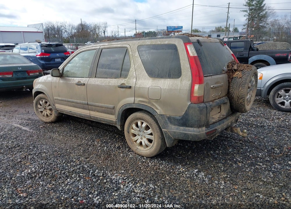 2006 HONDA CR-V EX VIN: SHSRD78846U406770