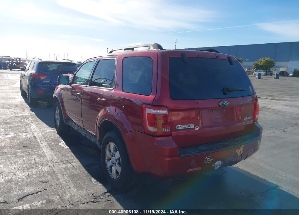 2008 FORD ESCAPE LIMITED VIN: 1FMCU94158KA83445