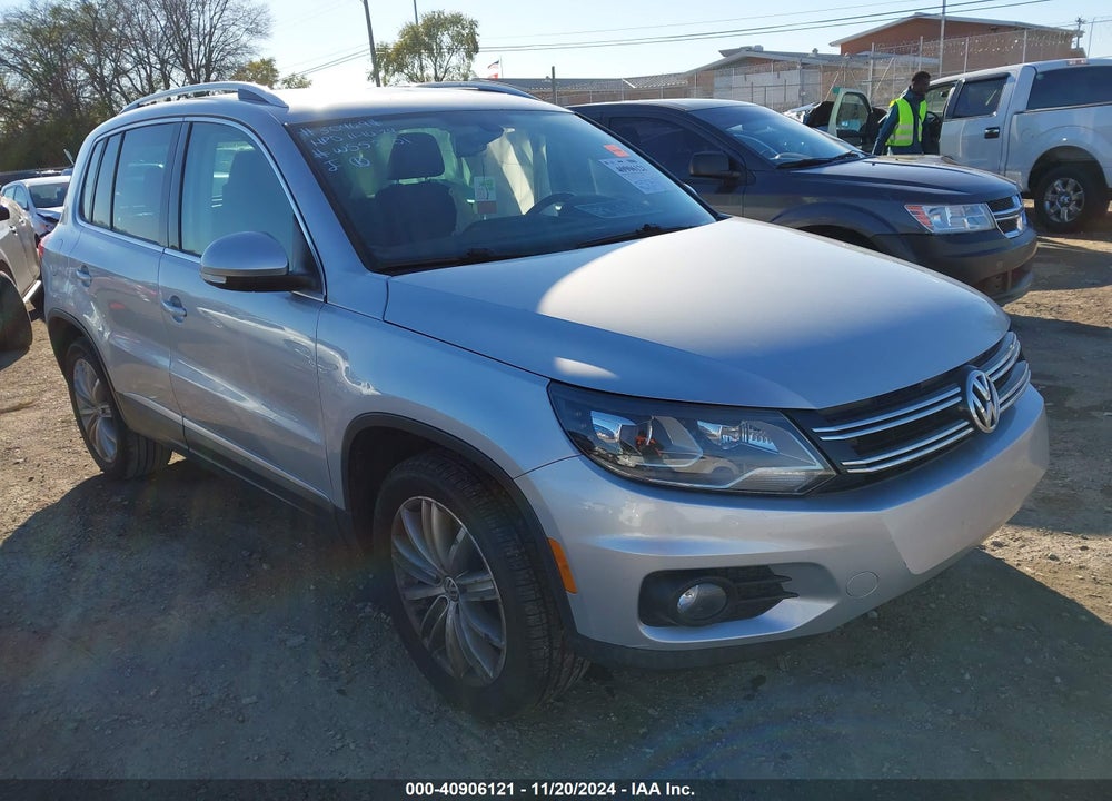 2016 VOLKSWAGEN TIGUAN SE VIN: WVGAV7AX8GW552701