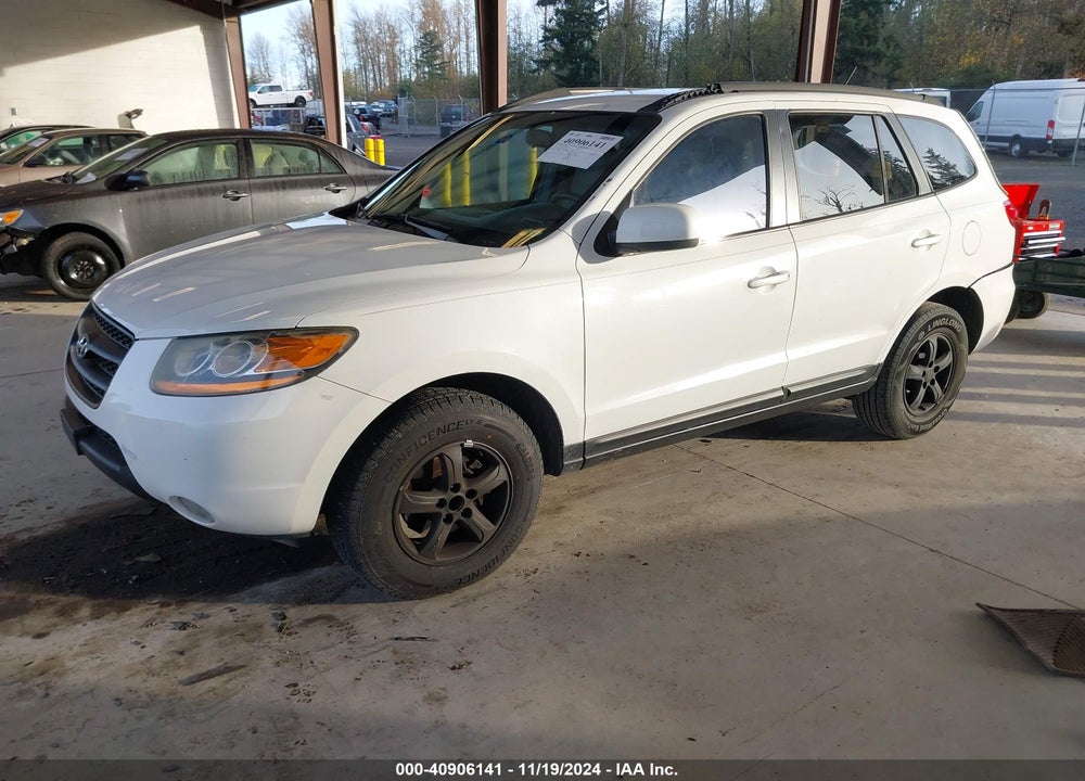 2008 HYUNDAI SANTA FE GLS VIN: 5NMSG13D48H142663