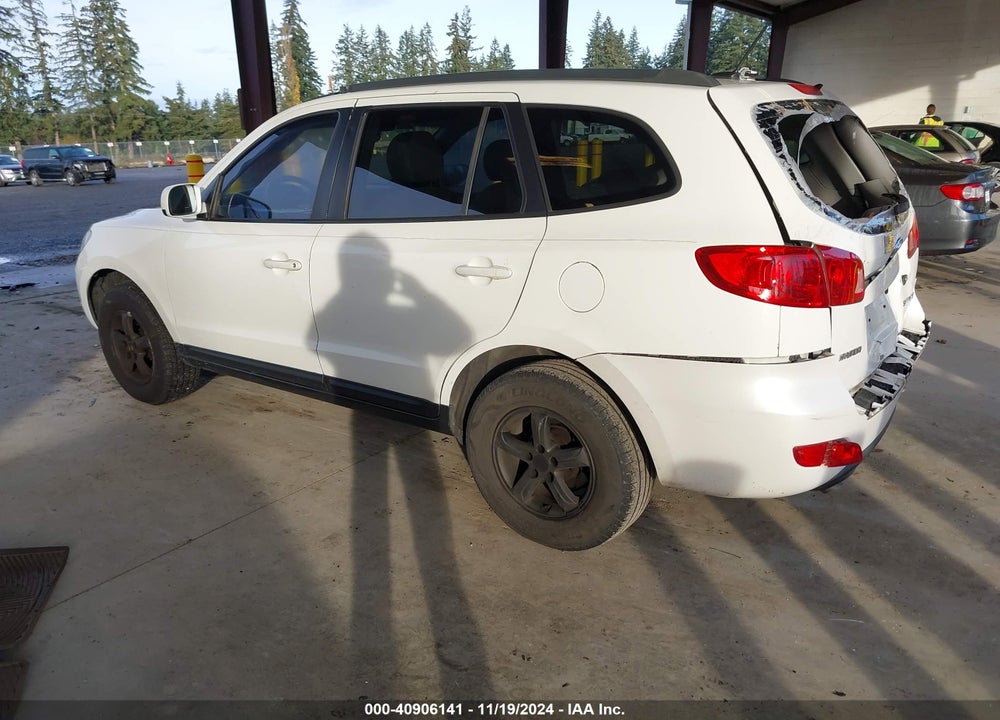 2008 HYUNDAI SANTA FE GLS VIN: 5NMSG13D48H142663